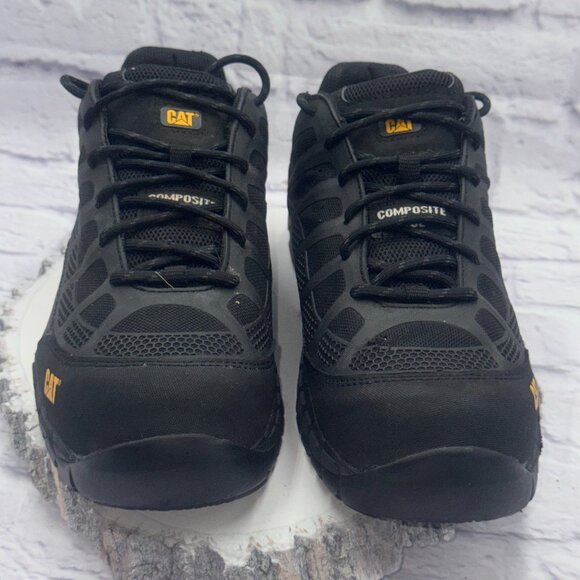 Caterpillar CAT Men's Streamline Composite Toe Work Safety Shoe Size 9.5 Black - Picture 3 of 14
